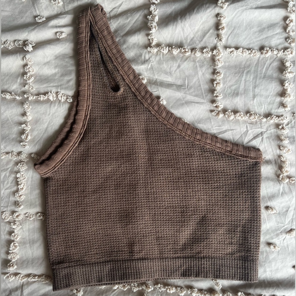 Urban Outfitters One Shoulder Top - Picture 1 of 3